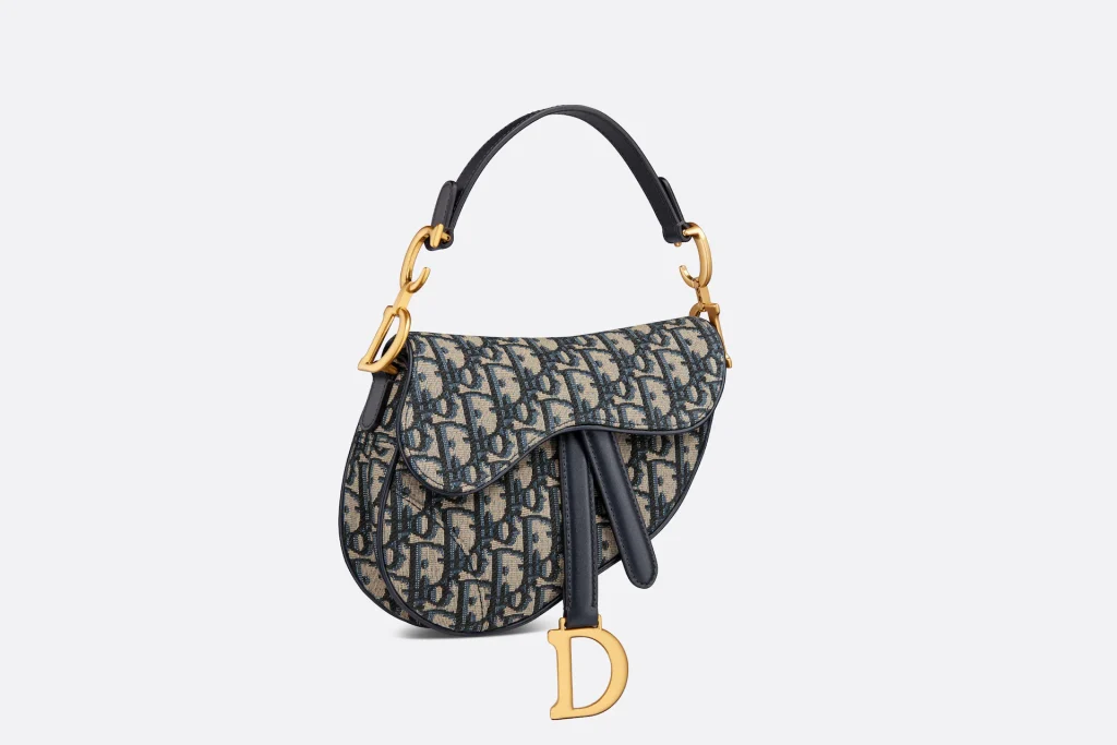 کیف بنددار Dior مدل Mini Saddle Bag